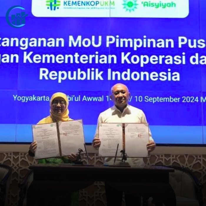 Kementerian Koperasi dan UKM Tanda Tangani MoU PP Aisyiyah Dalam Pemberdayaan UMKM Perempuan