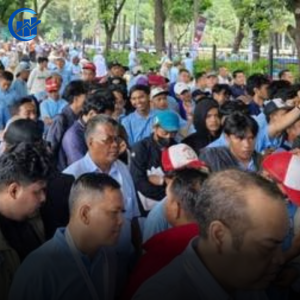 Prabowo Deklarasi Gerakan Solidaritas Nasional, Ribuan Massa Banjiri GBK